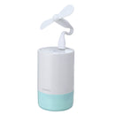 350ml Portable USB Charging Mini Humidifier Car Home Office Air Diffuser Fan