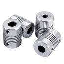 Anet 4Pcs D19L25 OD19x25mm 5x8mm Motor Jaw Shaft Coupler for RepRap 3D Printer