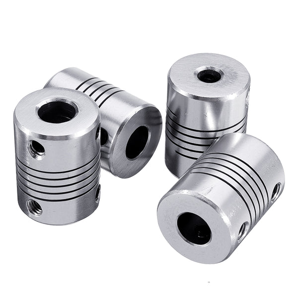 Anet 4Pcs D19L25 OD19x25mm 5x8mm Motor Jaw Shaft Coupler for RepRap 3D Printer