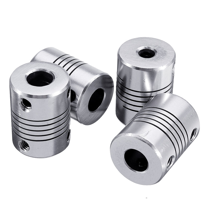 Anet 4Pcs D19L25 OD19x25mm 5x8mm Motor Jaw Shaft Coupler for RepRap 3D Printer