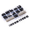 620Pcs 2.54mm Dupont Jumper Connector Terminal Connector Compatible Wire Gauge 18-26AWG Housing Kit