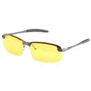 Sport Cycling Driving Glasses Anti-Glare Sunglasses Night Vision Polarized Glasses Black Grey