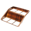 ABS Peach Wood Grain Headlight Switch Cover Trim for Honda CRV CR-V 2017 2018