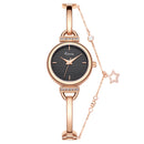 KIMIO K6400S Pentagram Dress Ladies Wrist Watch Bracelet Design Quartz Watches