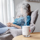 Minleaf 500mL Large Capacity Humidifier USB LED Ultrasonic Aroma Diffuser Personal Space Micron Water Mist Sprayer