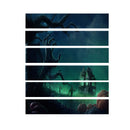 Miico LT012 Halloween Stciker Stair Sticker Horror Wall Sticker Removable Sticker