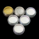 6 Colors Shining Metallic Nail Powder Glitter Shimmer Sequins Chrome Dust Pigment Manicure