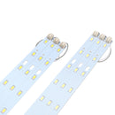 52CM 24W 5730 SMD Pure White Warm White LED Rigid Strip Light for Home Decoration AC220V