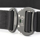 ENNIU DC3C 125cm x 4.5cm Punch Free Adjustable Tactical Belt Double Buckle Fashion Wrist Belt Nylon Belt Waist Belts Camping Hunting Nylon Waistband