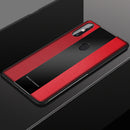 Bakeey Luxury Shockproof Soft Silicone PU Leather Tempered Glass Protective Case For Xiaomi Mi MIX 3