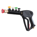 High Pressure Sprayer Nozzle Washer Interface Outer Wire 16.5mm with 5pcs GMP2.5 Nozzle