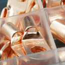 60Pcs SC Series Bare Terminals Wire Connector Terminal Copper Lug Ring Seal Wire Connectors Assorted Kit
