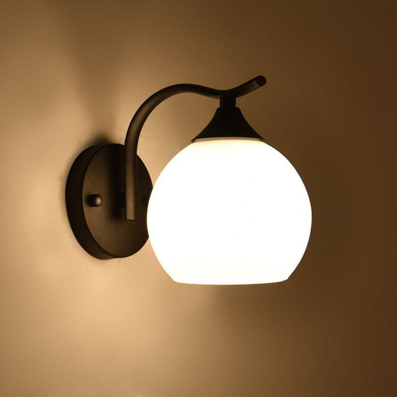 Modern Wall Light Home Bedroom Living Room Lamp Glass Sconce Lighting Fixture