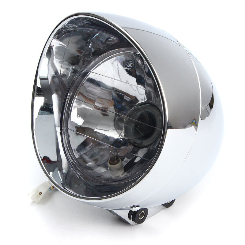 6 3/4inch 12V Motorcycle Hi/Low Beam Headlight For Honda/Suzuki/Yamaha/Kawasaki