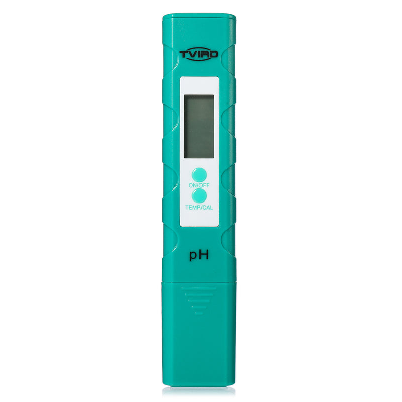 Tvird Digital PH Meter 0.01 pH Water Quality Tester LED Backlit Display for Household Drinking Water Pool Hydroponics