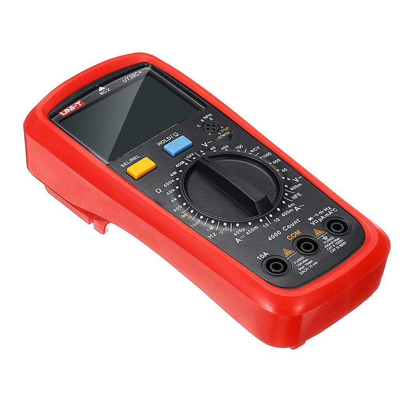 UNI-T UT39C+ Digital Clamp Meter Multimeter Auto AC/DC DMM 1KV 10A NCV Cap Teste
