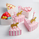 DIY Ribbon Carousel Candy Box Sweets Gift Boxes Wedding Party Baby Shower Favors Decorations