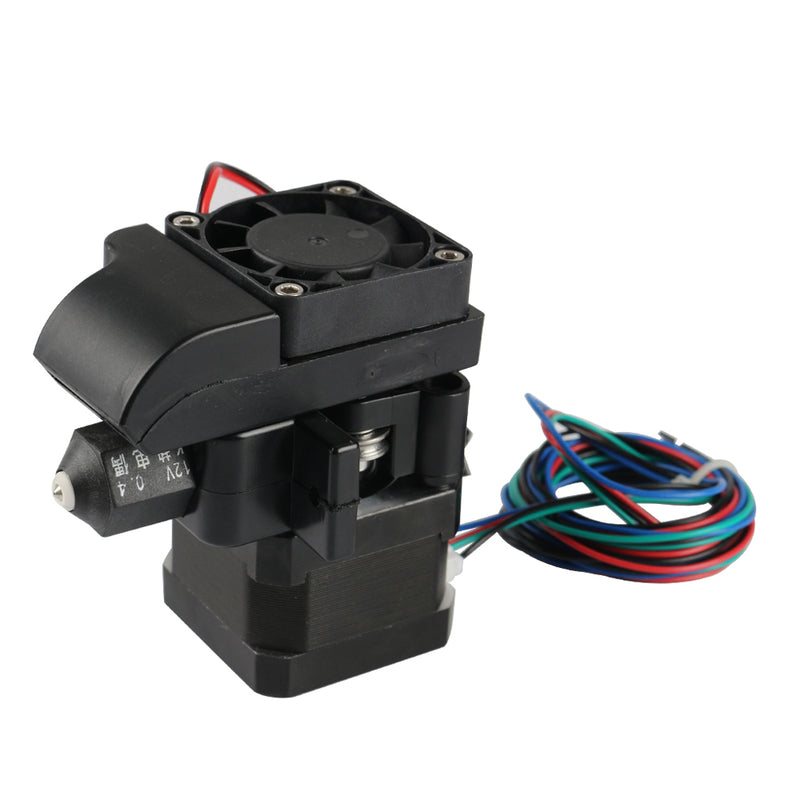 12V Removable 1.75mm 0.4mm Extruder Nozzle 100K Resistance + Stepper Motor + Cooling Fan Kit for 3D Printer