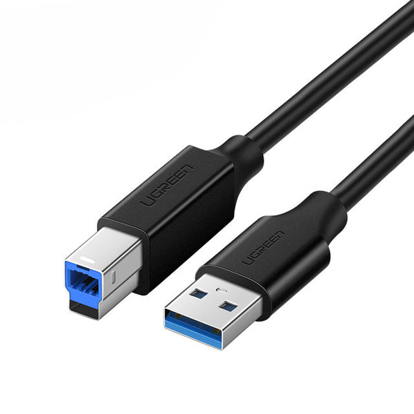Ugreen USB Printer Cable USB3.0 Type B Male to Male USB 3.0 Cable Printer Adapter for Canon Epson HP ZJiang Label Printer DAC USB Printer
