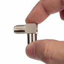 90 Degree Right Angled TV Plug Coax Coaxial F Connector Male Aerial Plug Cable
