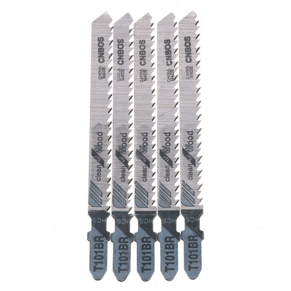 25Pcs T101BR Jigsaw Reciprocating Saw Blades High Carbon Steel for Bosch Makita