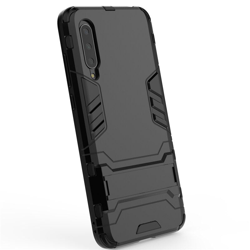 For Xiaomi Mi9 Mi 9 Lite / Xiaomi Mi CC9 Case Bakeey Armor Shockproof with Stand Holder Back Cover Protective Case
