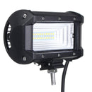 5 Inch 72W LED Work Light Bars Flood Beam IP67 10-30V White 2PCS for Jeep Off Road SUV Truck