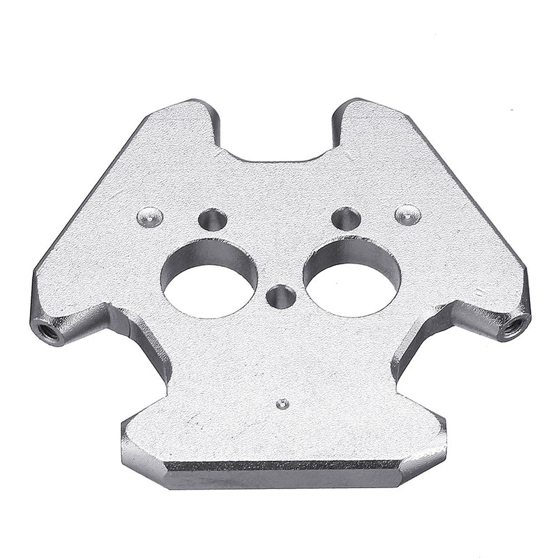 Aluminum Alloy M3 Delta Kossel Fisheye Effector 3mm Hammock Hanging Station For Dual Nozzle Extruder 3D Printer Part