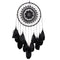 Indian Lace Black Dream Catcher Hanging Decorations Handmade Feather Dream Catcher Bead Ornaments