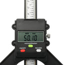 Drillpro LCD Digital Slide Caliper Vernier Ruler 0-80mm Height and Depth Gauge with Magnets Router Table Saw