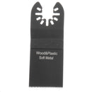 Drillpro 16Pcs Oscillating Saw Blade Multi Tool Quick Release Saw Blades Kit for Metal, Wood Plastic Cutting Oscillating Tools for Dewalt/Porter C-able/Ryobi/Fein Multi/B-osch/Dremel