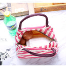 Oxford Lunch Bag Tote Bag Cooler Insulated Handbag Zipper Storage Containers