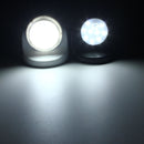 9LED Black/White Rotation Battery Powered Motion Activated Cordless Sensor Night Light