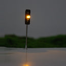 3Pcs 50mm DIY Model 3-Light Traffic Lights Signal Architecture Street Train