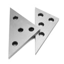 Machifit 2pcs Angle Block Set 30-60-90/45-45-90 Machinist Tool Planer Tool CNC Parts