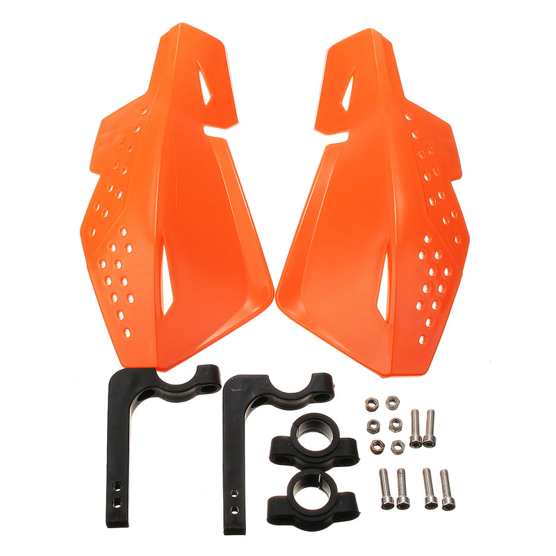 7/8inch 22mm Universal PP Motorcycle Bike Handguard Hand Guards Protectors Mud