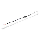 2Pcs 30/45/60CM Soft Switchback Sequential Signa Lamp Headlight Kit LED Strip DRL Light