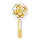 2 In 1 Mini Portable USB Hand Fan Cellphone Holder Adjustable Speed Cooling Rechargeable Battery Fan