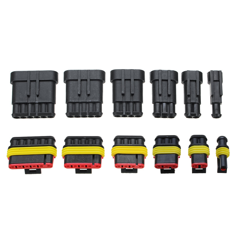 Electrical Connector Waterproof Terminal With Fuses 1/2/3/4/5/6Pin Waterproof Electrical Wire