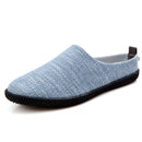 Linen Men Outdooors Casual Shoes Spring Autumn Half Slippers Driving Soft Light Breathable Cool