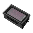 DC 100V 10A Mini Digital Voltmeter Ammeter Voltage Current Meter Tester With Blue /Red Dual LED Display