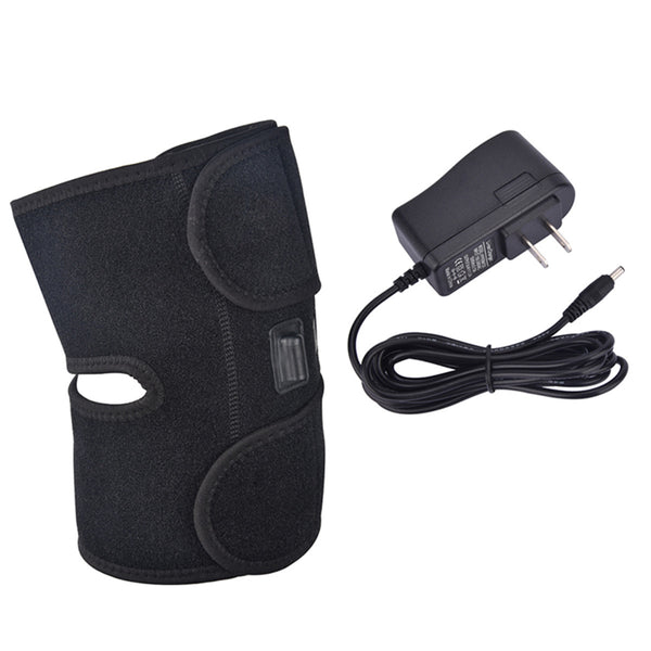 Electric Knee Heated Pad Warmer Heating Therapy Wrap Brace Arthritis Relief Pain
