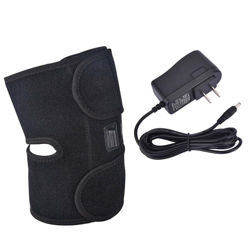 Electric Knee Heated Pad Warmer Heating Therapy Wrap Brace Arthritis Relief Pain