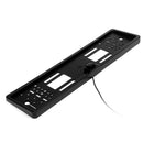 EU Car License Plate Frame Backup Car Rear View Camera LED Light Night Vision Cam