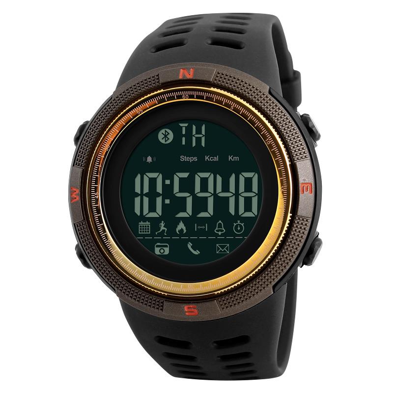 SKMEI 1250 bluetooth Smart Watch Call Message Notification Pedometer 50M Waterproof Sports Watch