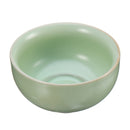 Handmade Chinese Travel Tea Pot Ru Kiln Kung Fu Tea Set Ceramic Teacup Carry Bag