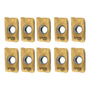 10pcs APMT1604PDER M2 VP15TF Carbide Inserts 25R0.8 Cutters For Indexable Milling Tools