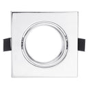 Square Rotation LED Downlight Ceiling Lamp Bracket for 70-75mm GU10 MR16 Light Bulb