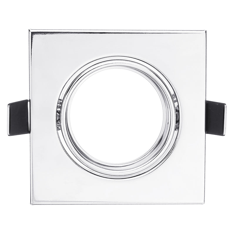 Square Rotation LED Downlight Ceiling Lamp Bracket for 70-75mm GU10 MR16 Light Bulb