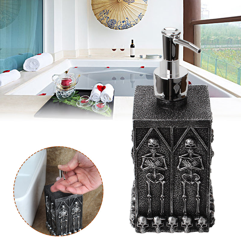 Square Crypt Skull Liquid Bottle Abstract Wall Home Decorations